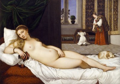 Venus von Urbino von Franz Seraph von Lenbach